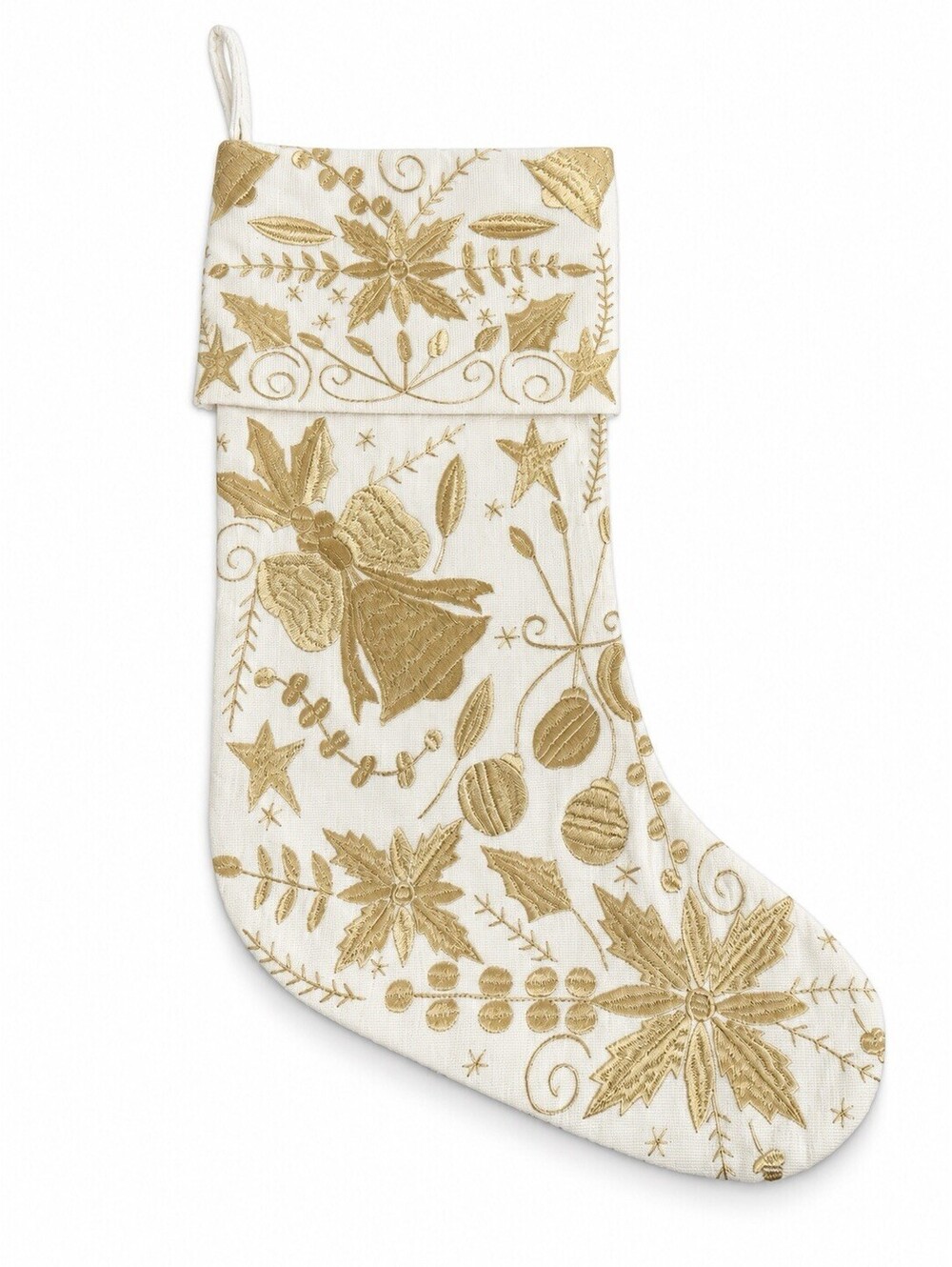 Mi Golondrina hand-embroidered Christmas Stocking